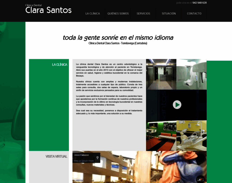 Clinicadentalclarasantos.es thumbnail