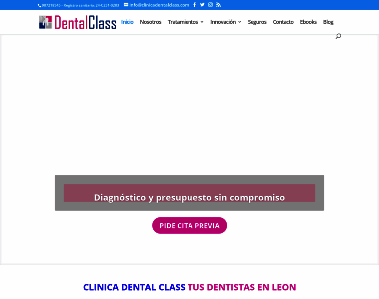 Clinicadentalclass.com thumbnail