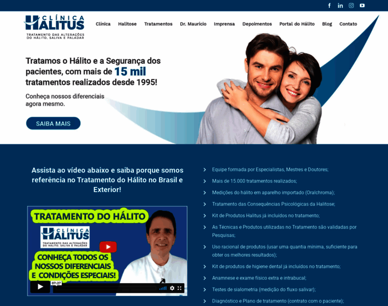 Clinicahalitus.com.br thumbnail
