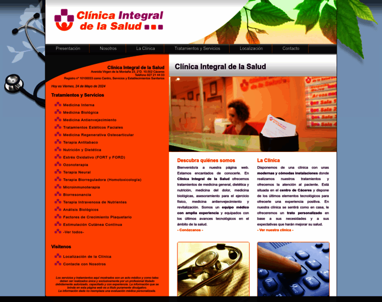 Clinicaintegraldelasalud.com thumbnail