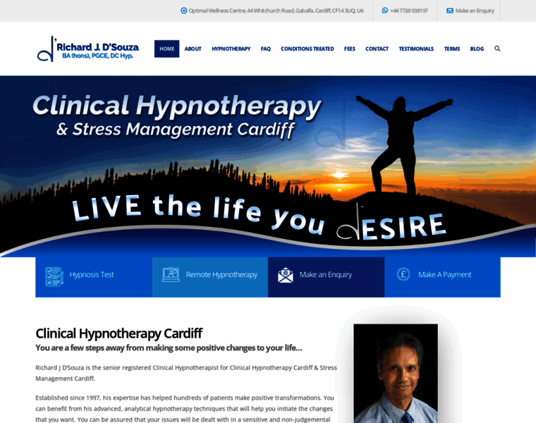 Clinicalhypnotherapy-cardiff.co.uk thumbnail
