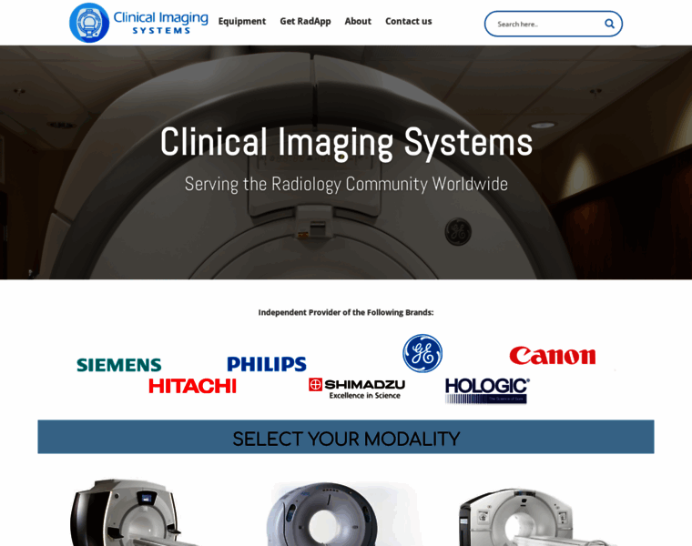 Clinicalimagingsystems.com thumbnail
