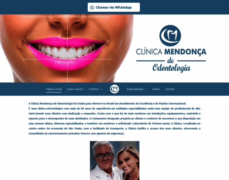 Clinicamendonca.com.br thumbnail