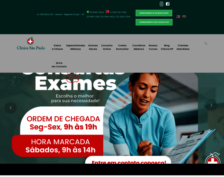 Clinicasaopaulo.com.br thumbnail