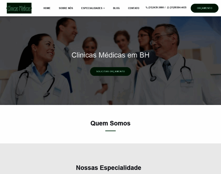 Clinicasmedicas.com.br thumbnail