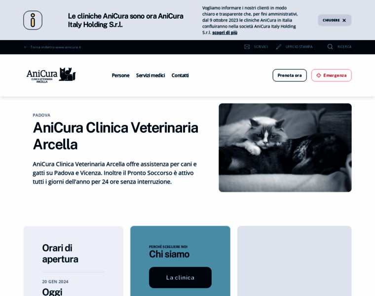 Clinicaveterinariaarcella.it thumbnail