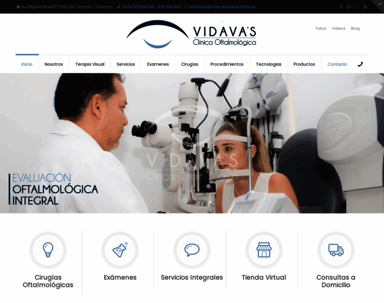 Clinicavidavas.com.pe thumbnail