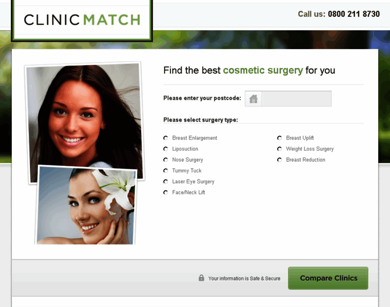 Clinicmatch.co.uk thumbnail