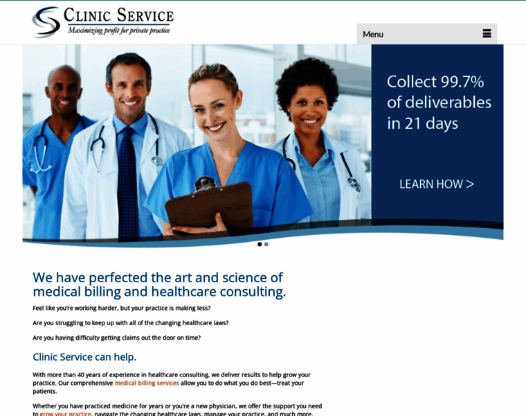 Clinicservice.com thumbnail