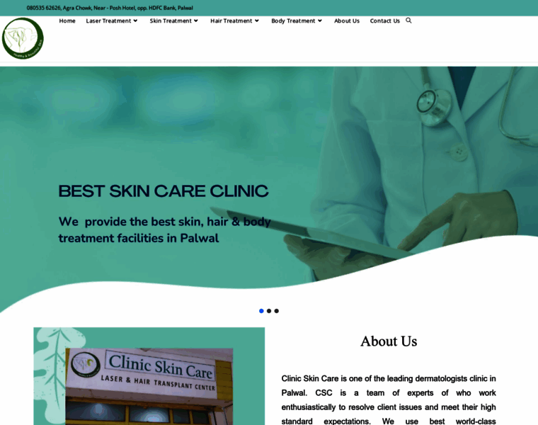 Clinicskincare.in thumbnail