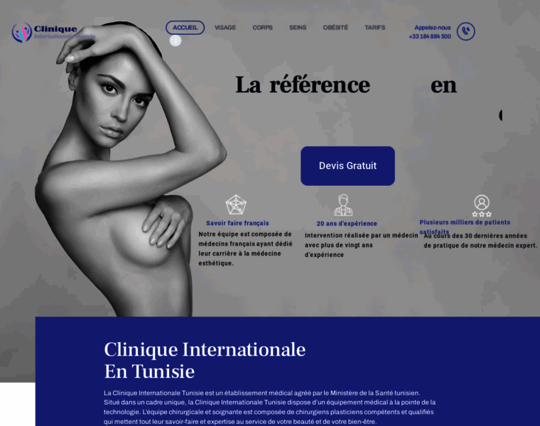 Clinique-internationale-tunisie.com thumbnail