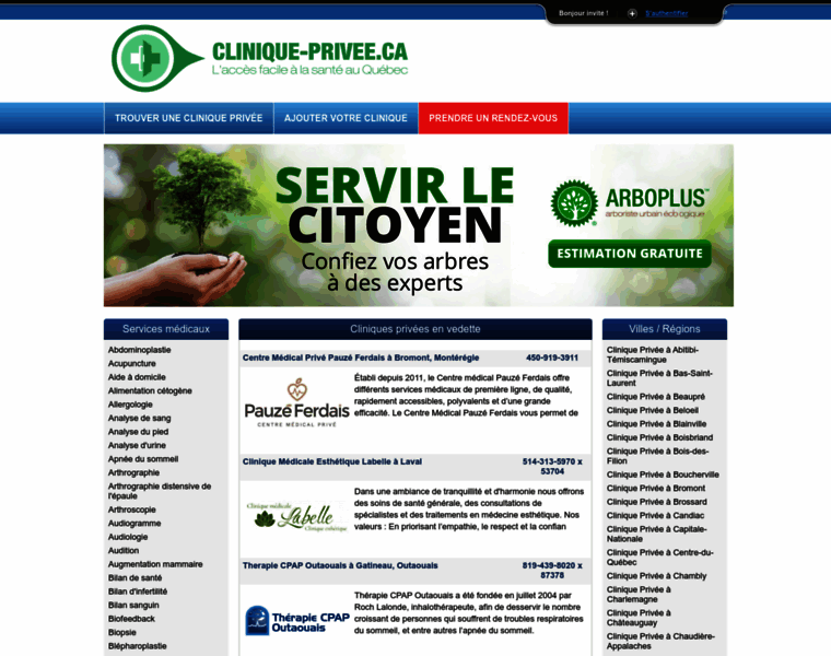 Clinique-privee.ca thumbnail
