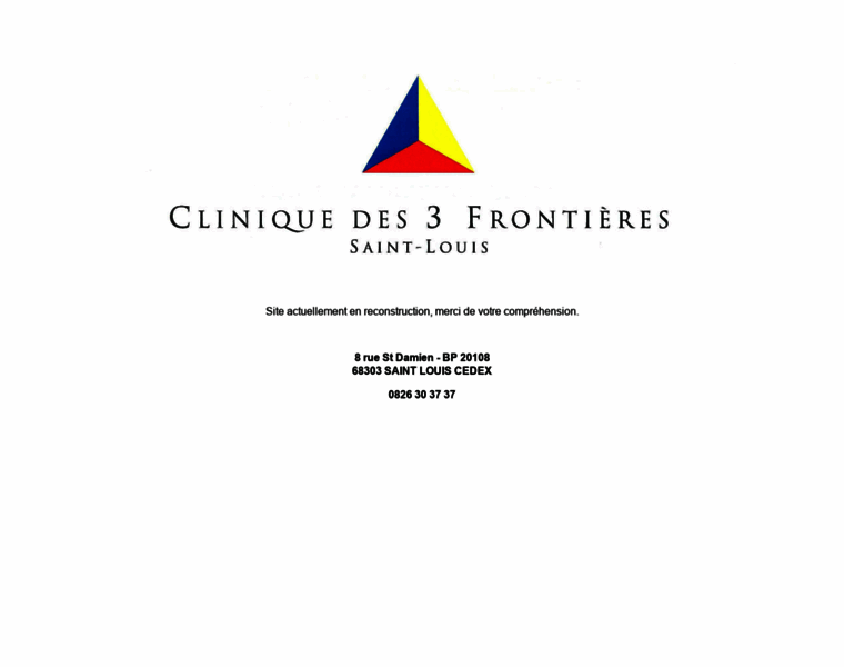 Clinique3frontieres.fr thumbnail