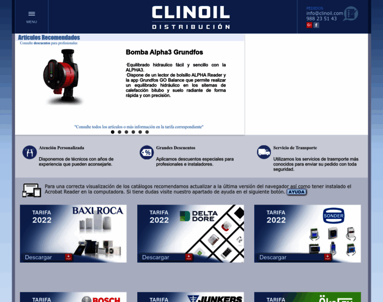 Clinoil.com thumbnail