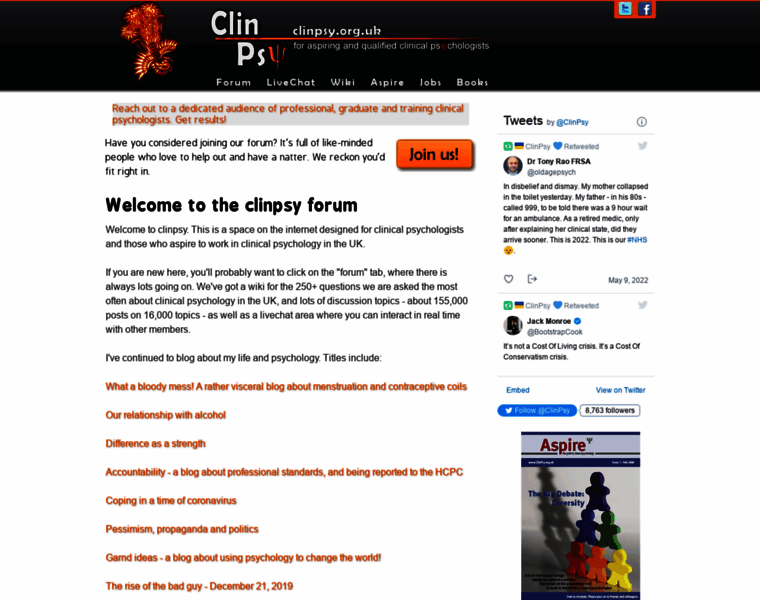 Clinpsy.org.uk thumbnail