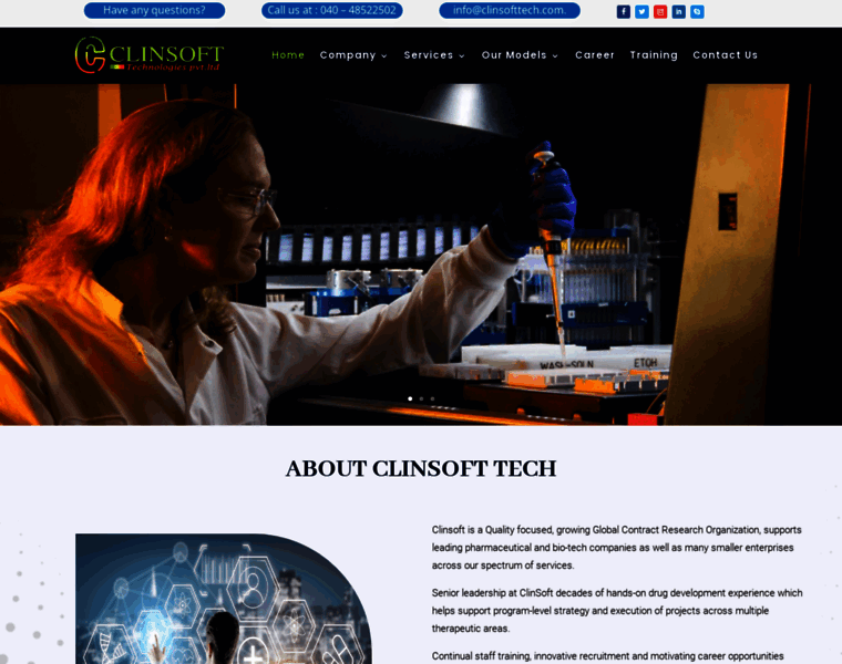 Clinsofttech.com thumbnail