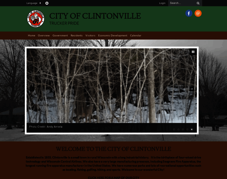 Clintonvillewi.org thumbnail