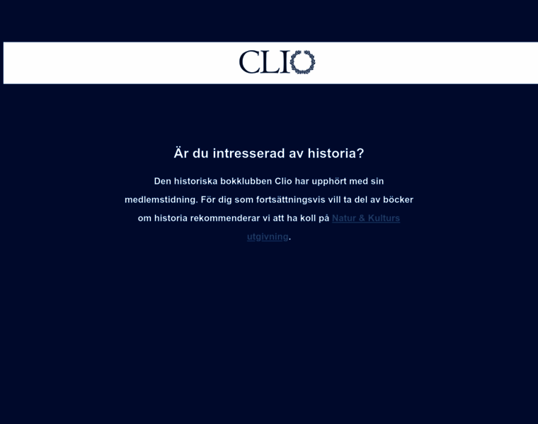 Clio.se thumbnail