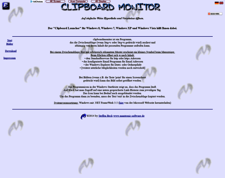 Clipboardmonitor.de thumbnail
