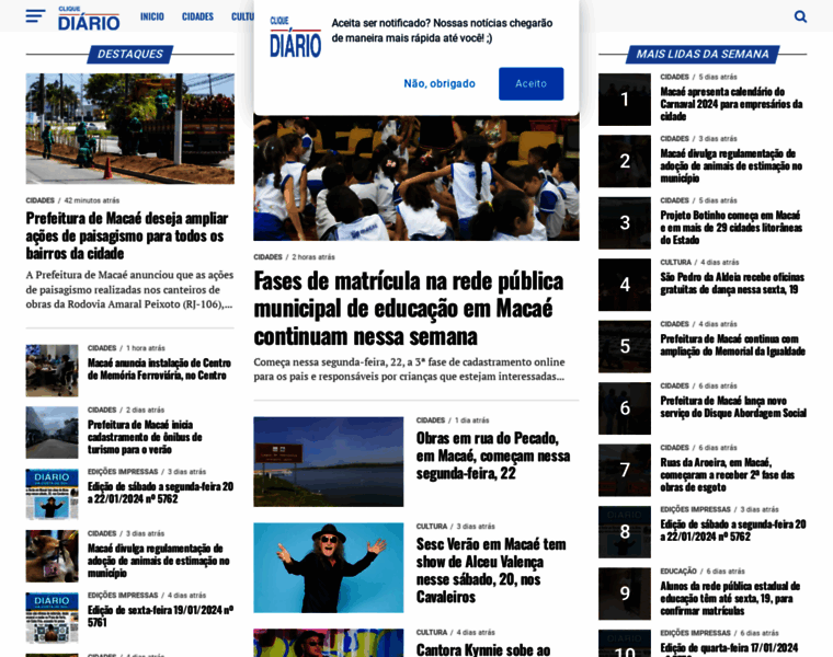Cliquediario.com.br thumbnail