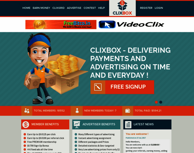 Clixbox.net thumbnail
