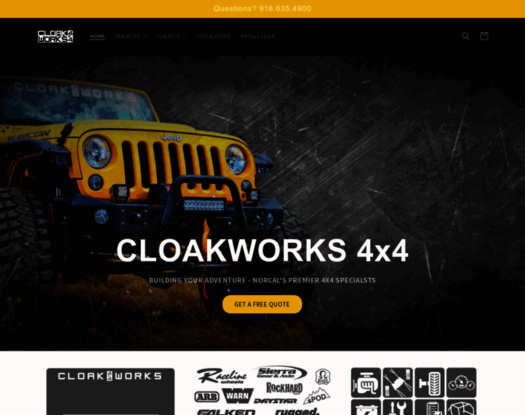 Cloakworks4x4.com thumbnail