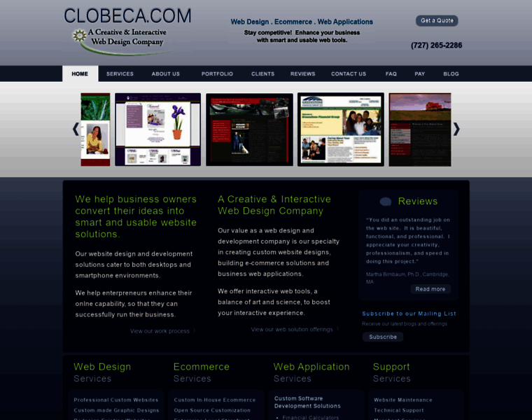 Clobeca.com thumbnail