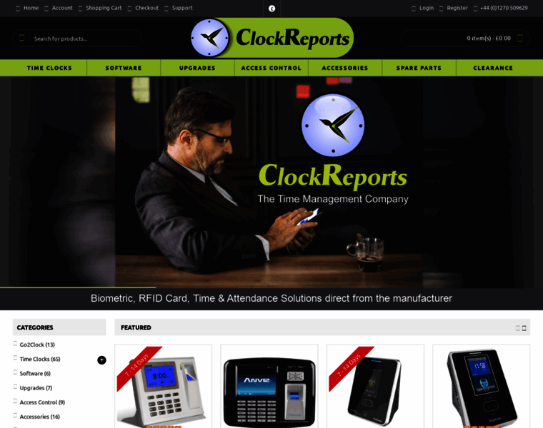 Clockreports.com thumbnail