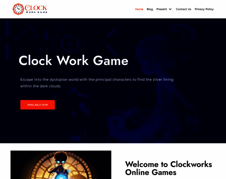 Clockwork-game.com thumbnail