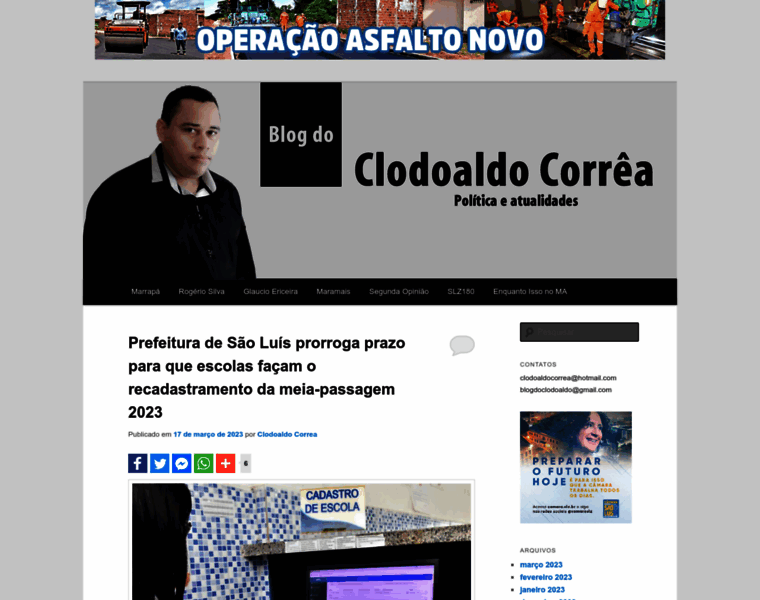 Clodoaldocorrea.com.br thumbnail