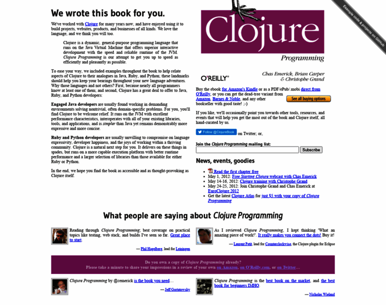 Clojurebook.com thumbnail