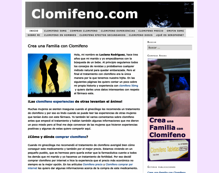 Clomifeno.com thumbnail