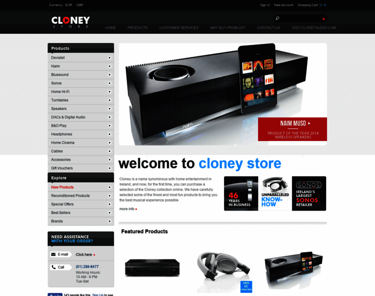 Cloneystore.com thumbnail