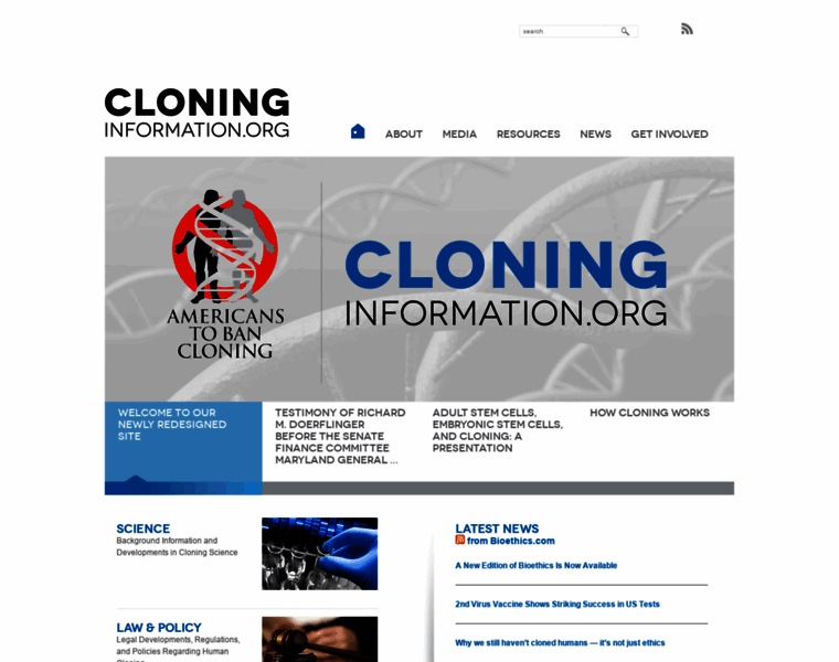 Cloninginformation.org thumbnail