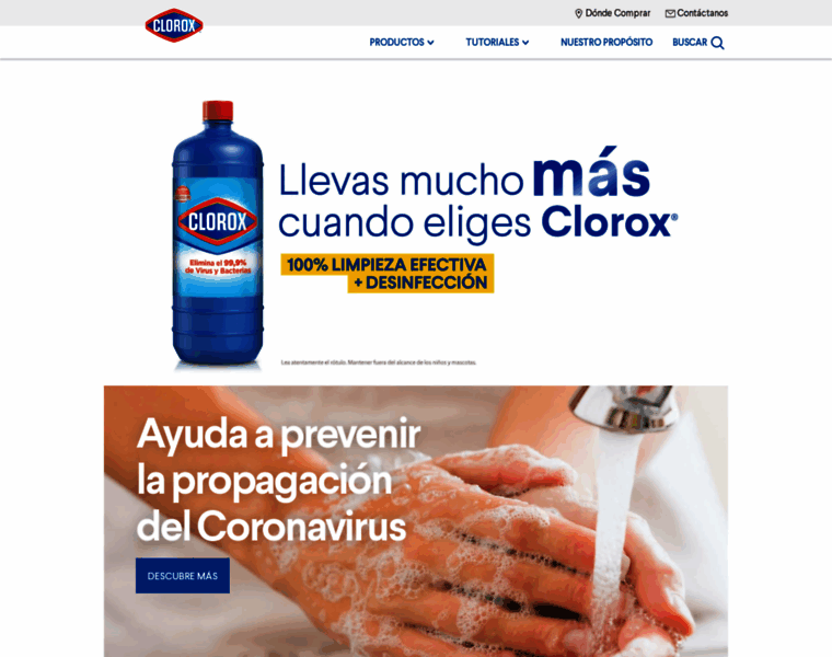 Clorox.com.pe thumbnail