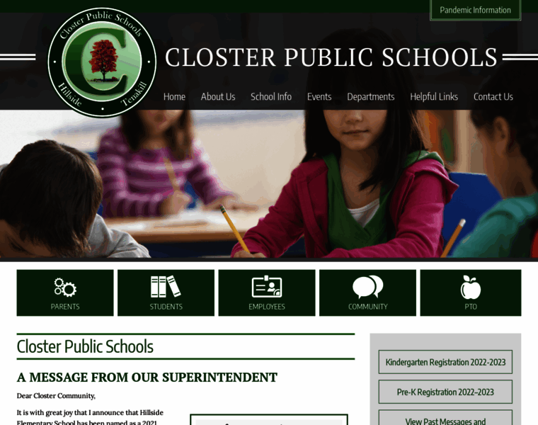 Closterschools.org thumbnail