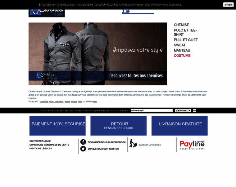 Clothes-discount.fr thumbnail