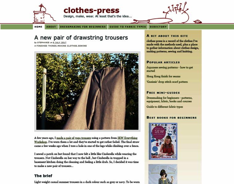 Clothes-press.net thumbnail