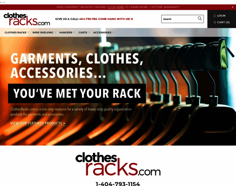 Clothesracks.com thumbnail