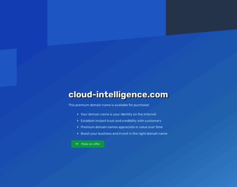 Cloud-intelligence.com thumbnail