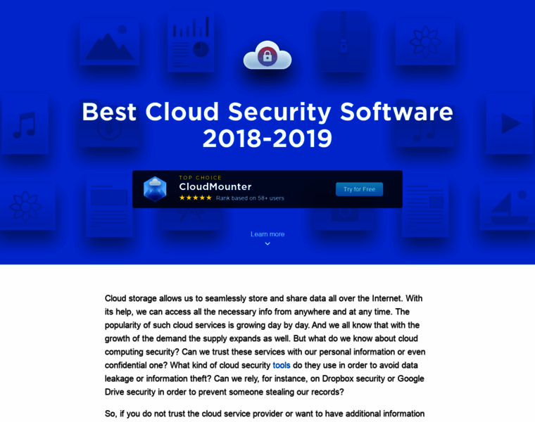 Cloud-security-software.com thumbnail