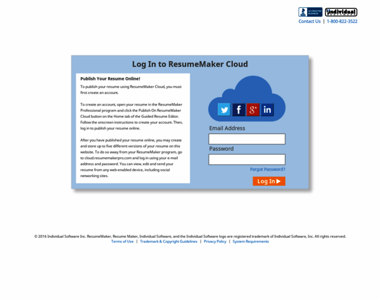 Cloud.resumemakerpro.com thumbnail