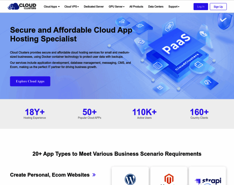 Cloudclusters.io thumbnail Cloudclusters.io thumbnail