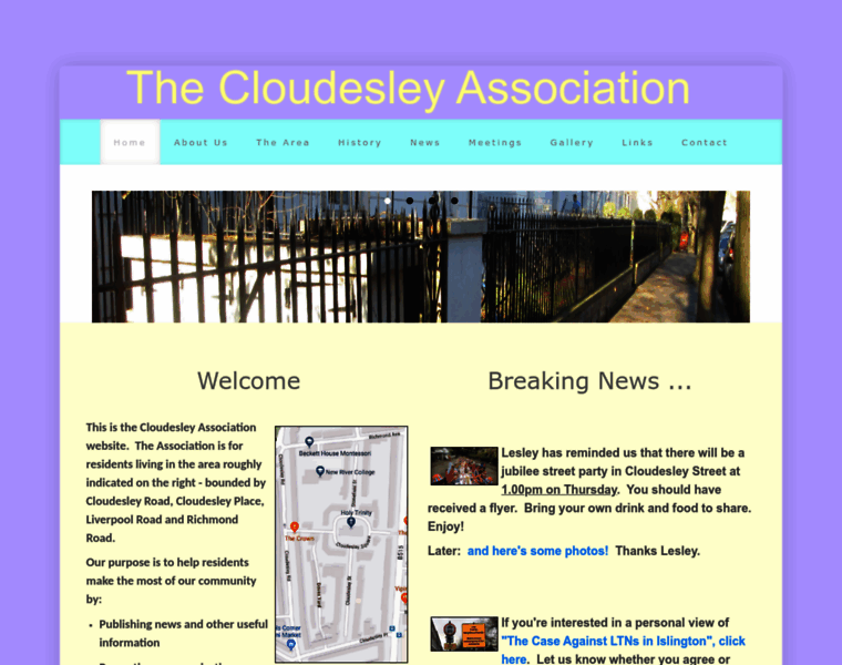 Cloudesleyassociation.org thumbnail