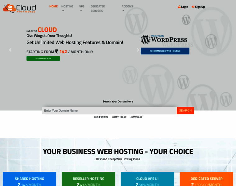 Cloudhostworld.in thumbnail Cloudhostworld.in thumbnail