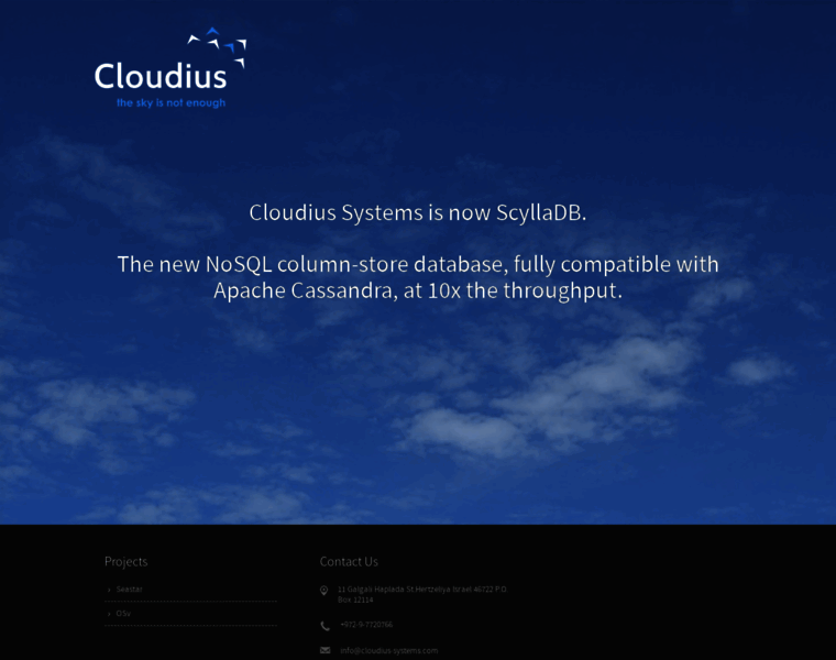 Cloudius-systems.com thumbnail