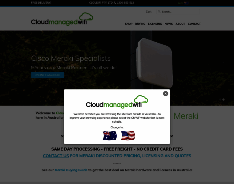 Cloudmanagedwifi.com.au thumbnail