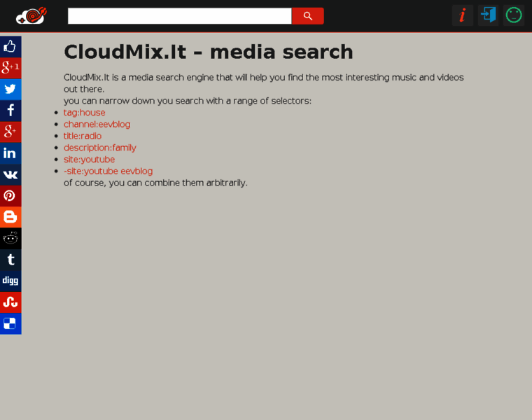 Cloudmix.it thumbnail