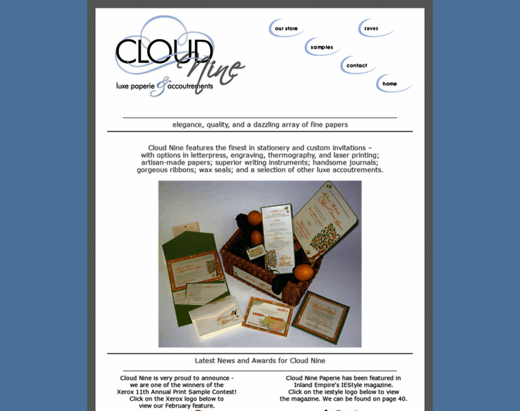 Cloudninepaper.com thumbnail