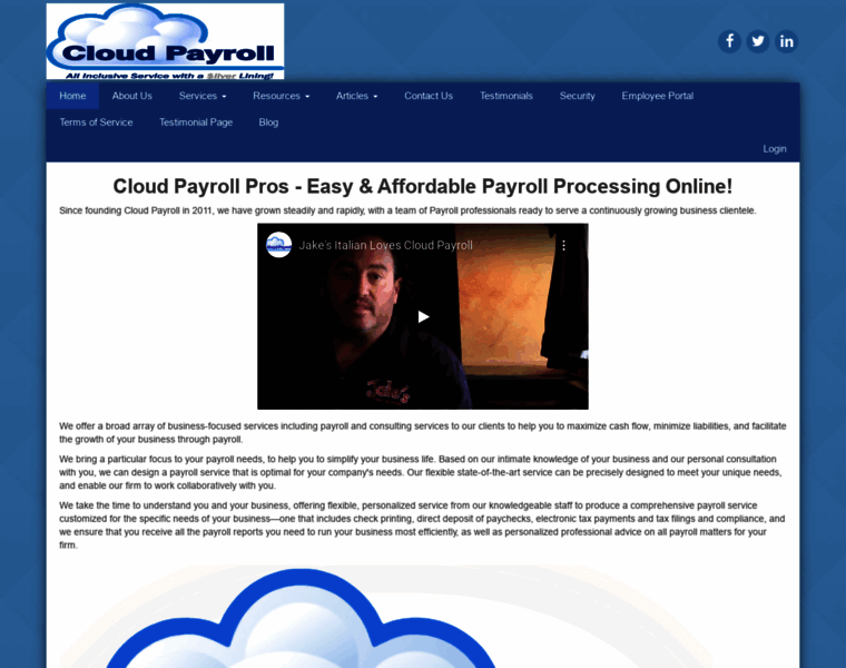 Cloudpayrollpros.com thumbnail